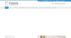 Desktop Screenshot of fannincontracts.co.uk
