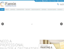 Tablet Screenshot of fannincontracts.co.uk